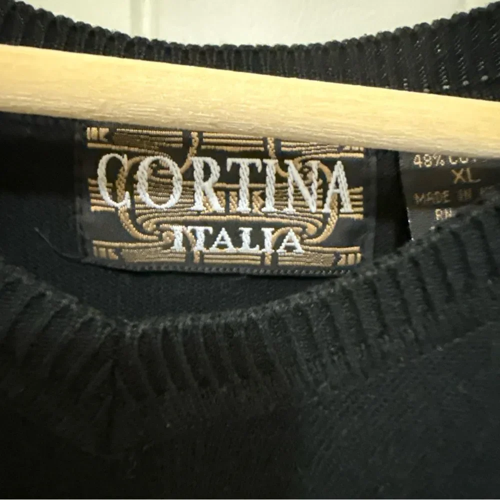 Vintage Cortina Italia Sleeveless Sweater Men’s Size XL